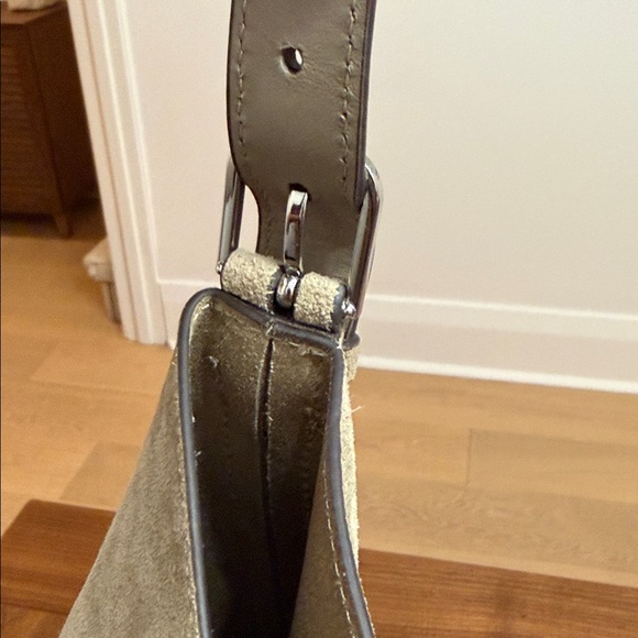 Toteme Tan Suede Hobo Bag - Picture 6 of 16